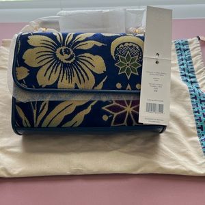 Tory Burch Fleming Cosmic Floral Small Shoulder Bag